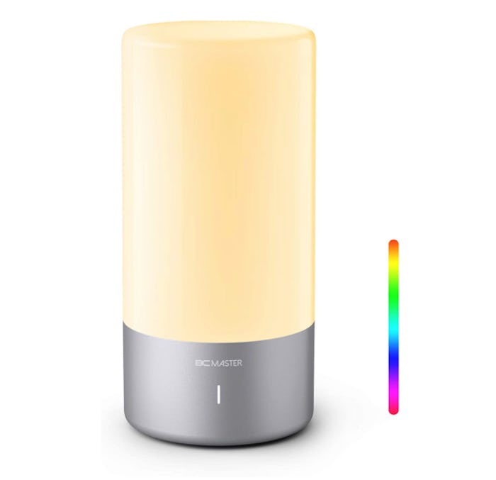 BCMASTER Dimmable Pillar Touch-Sensing Table Lamp