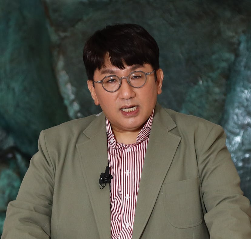 Bang Si-hyuk, founder of K-pop management agency Big Hit Entertainment who manage K-pop sensation BT...