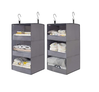 GRANNY SAYS 3-Shelf Hanging Closet Organizers (2-Pack) 