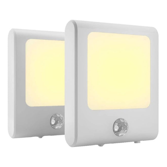 MAZ-TEK Plug in Motion Sensor Lights (2-Pack)