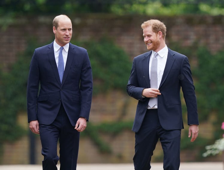 Prince Harry and William