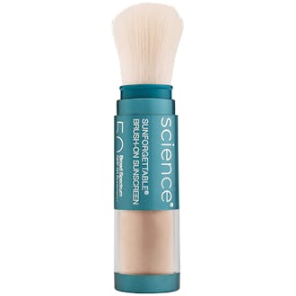 Colorescience Brush-On Sunscreen Mineral Powder SPF 50, 0.21 Oz.