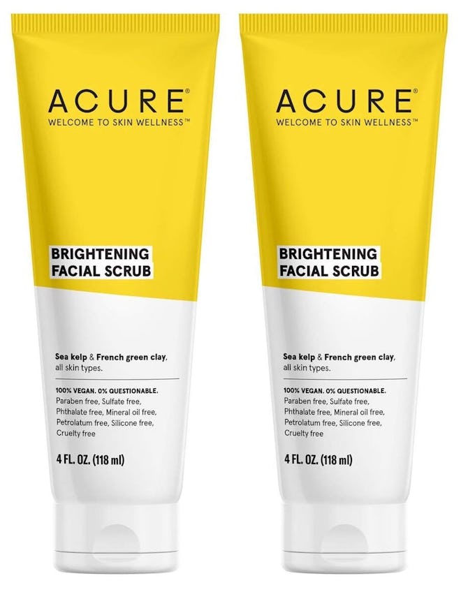Acure Organics Brightening Facial Scrub (2-Pack)