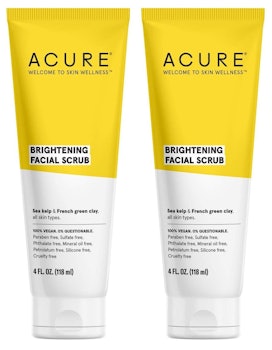 Acure Organics Brightening Facial Scrub (2-Pack)