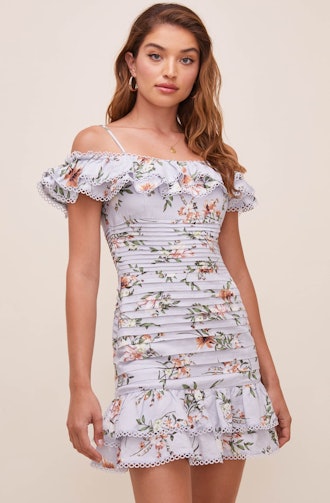 Una Floral Off-Shoulder Dress