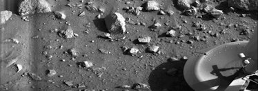 Viking 1 photo first photo ever on Mars