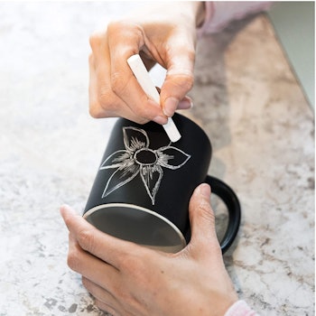 Paladone Personalized Chalkboard Ceramic Coffee Mug
