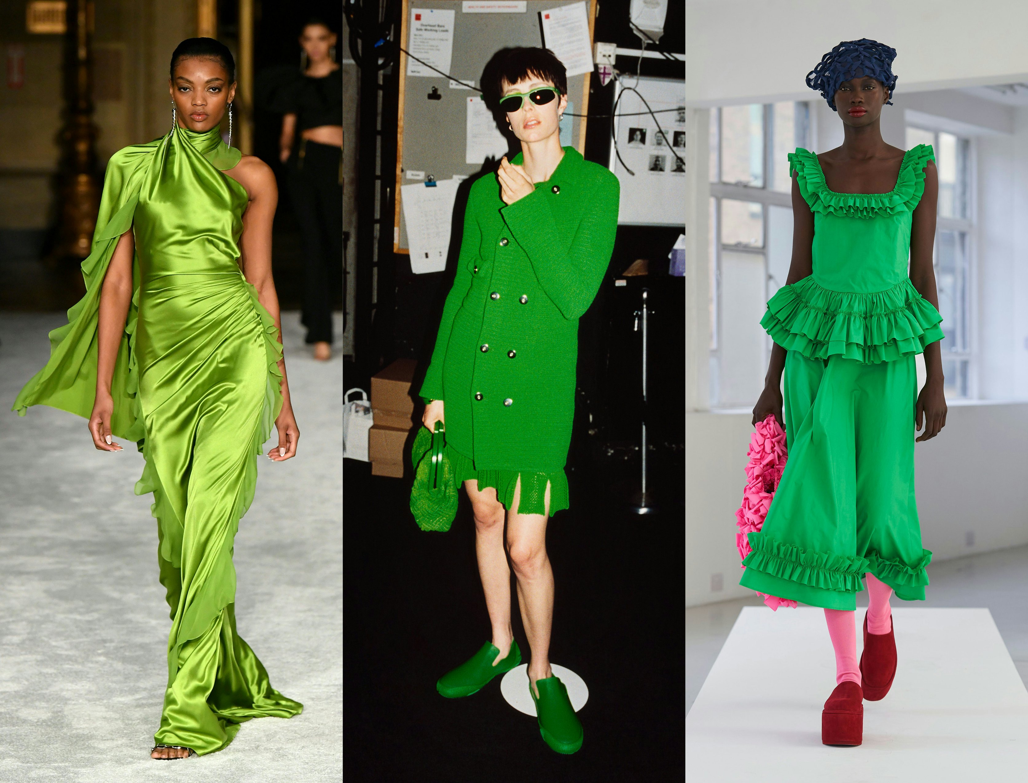 Why Bottega Veneta and Kim Shui Are Obsessed With the Color Green