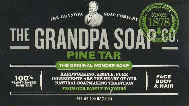 Grandpas Pine Tar Soap, 4.25 Oz. 
