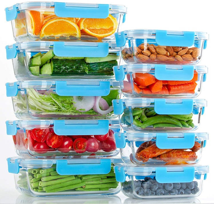 Glass Meal Prep Containers (10 Pack])