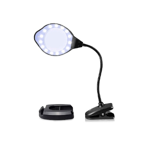 eletecpro Magnifying Glass Lamp