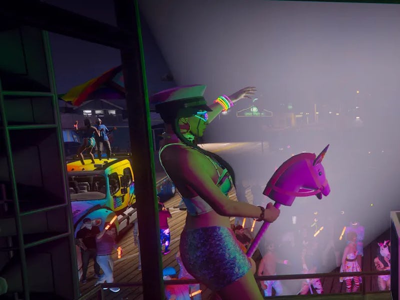 A role-playing server in 'Grand Theft Auto' was home to a massive Pride Month party.