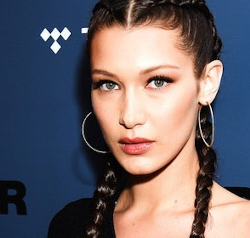 Bella Hadid's pic kissing Marc Kalman means they're totally IG official.