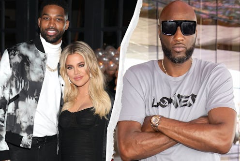 Tristan Thompson takes issue with Lamar Odom's flirty comment on Khloe Kardashian's bikini picture.