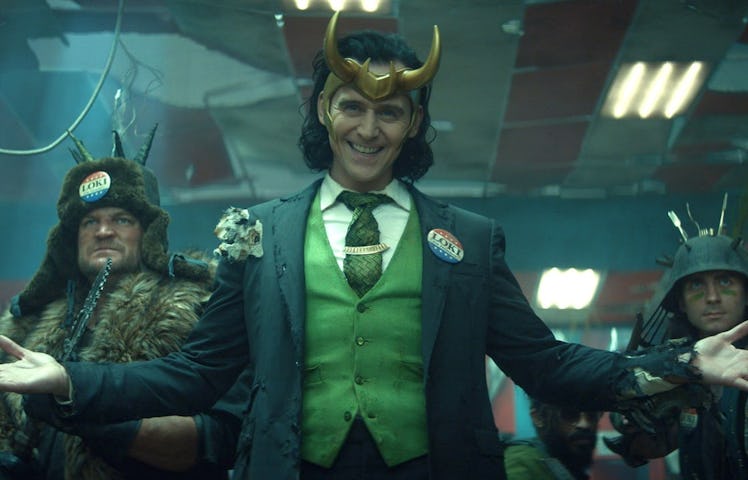 Tom Hiddleston as Loki in 'Loki.'
