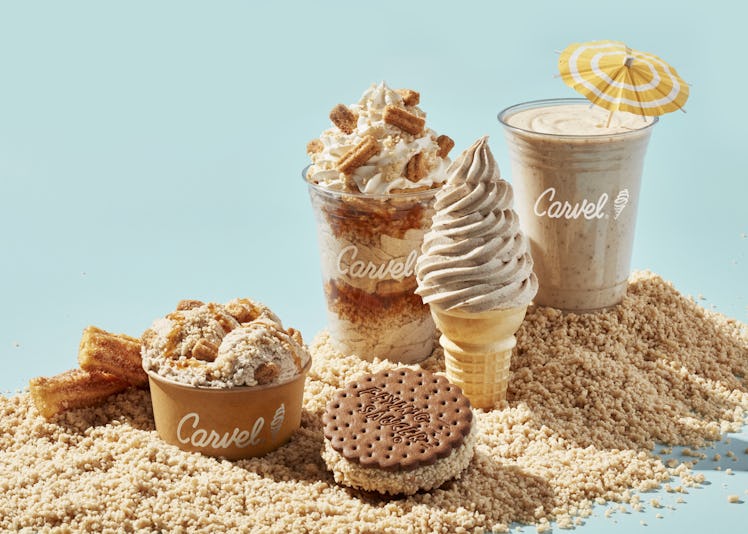 Carvel launched a new Churro Ice Cream and Crunchies menu.