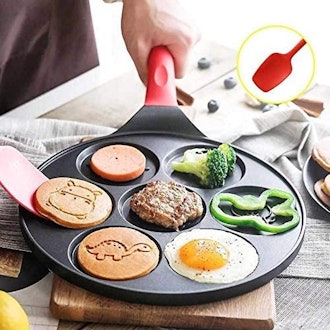 EZJOB Pancake Pan with Molds