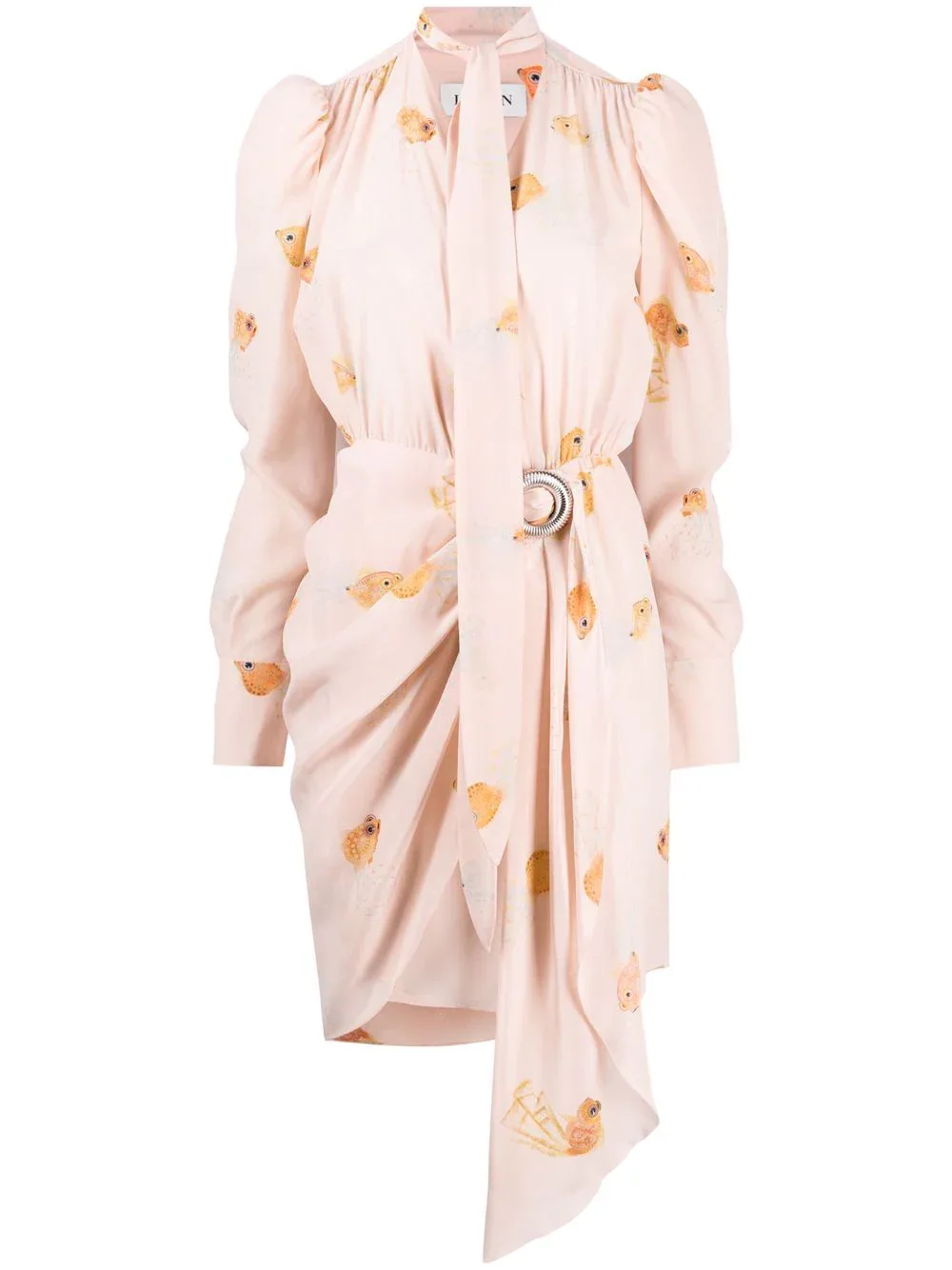 Victoria Beckham's Fish Motif Dress Is Her Lucky Wardrobe Staple