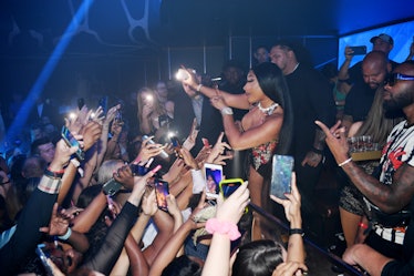 Megan Thee Stallion performing at Hakkasan Nightclub