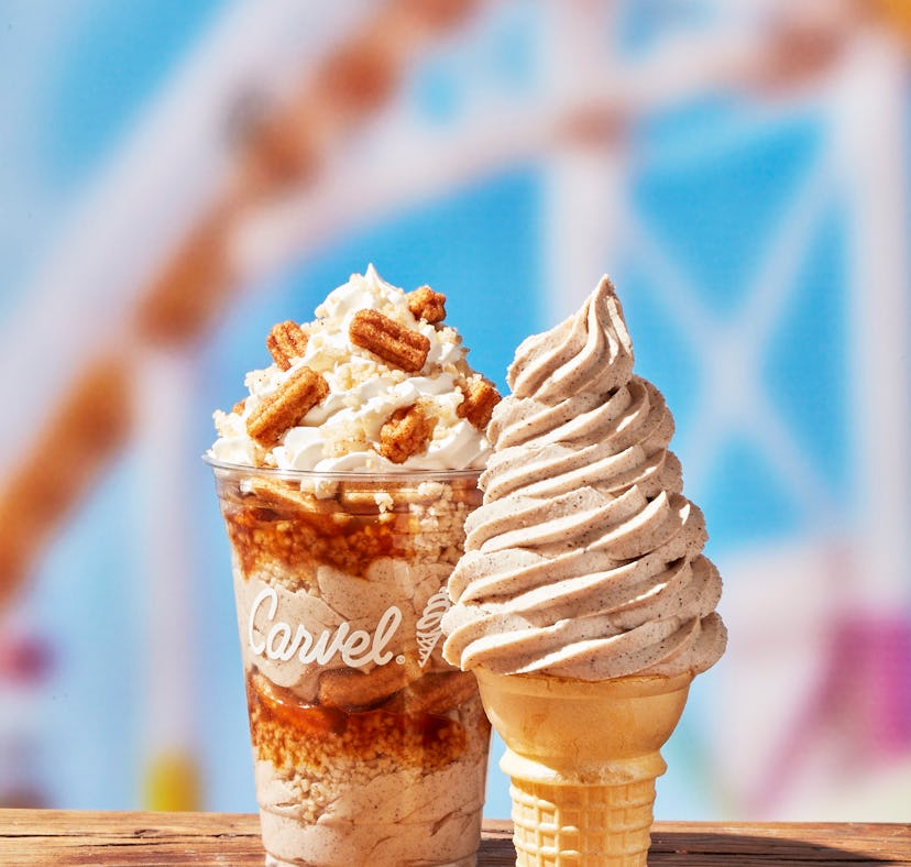 Carvel launched a new Churro Ice Cream and Crunchies menu.