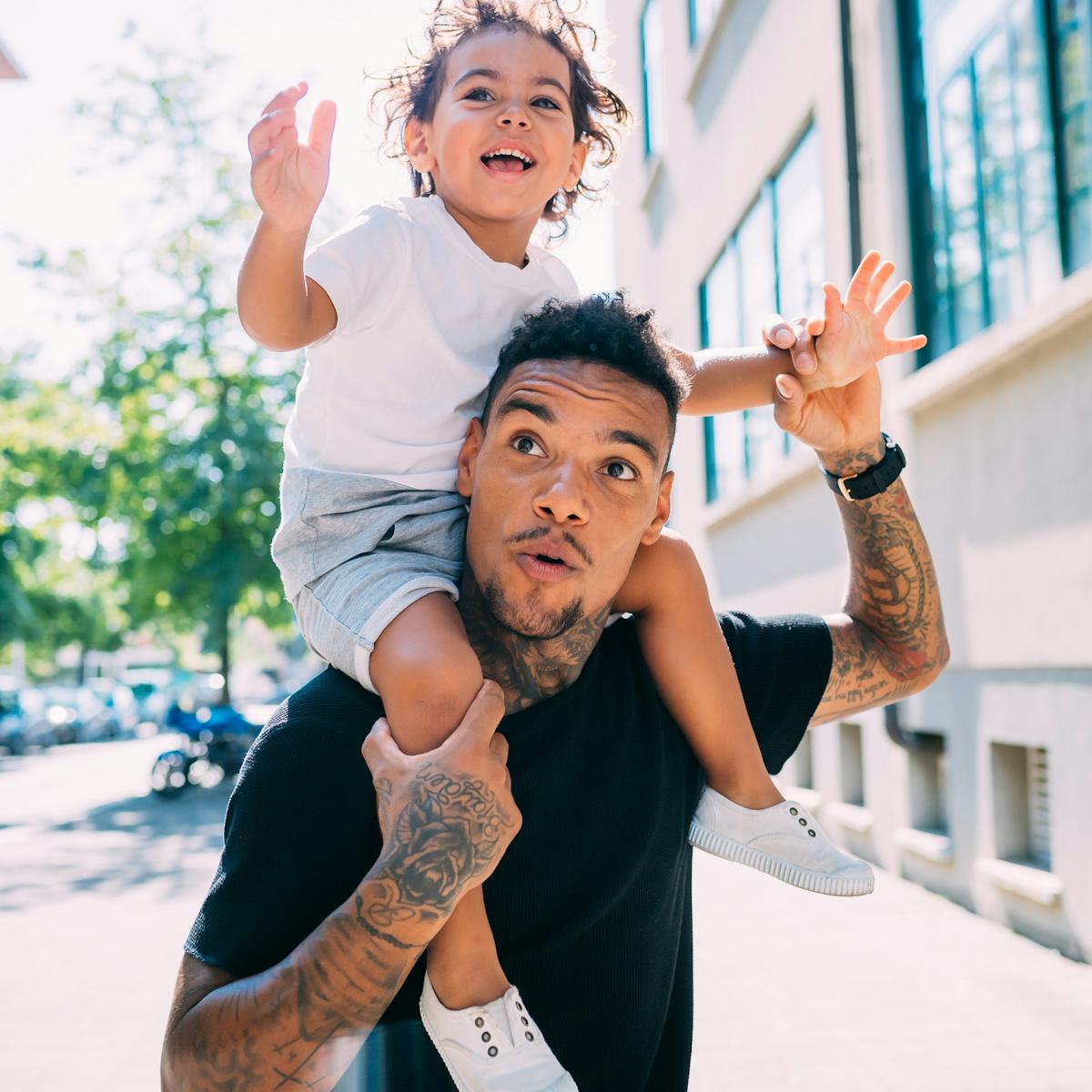 Meaningful Dad Tattoos With Kids' Names