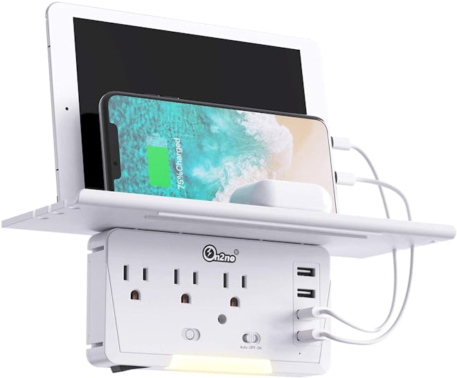 ON2NO 7 Port Surge Protector Wall Outlet