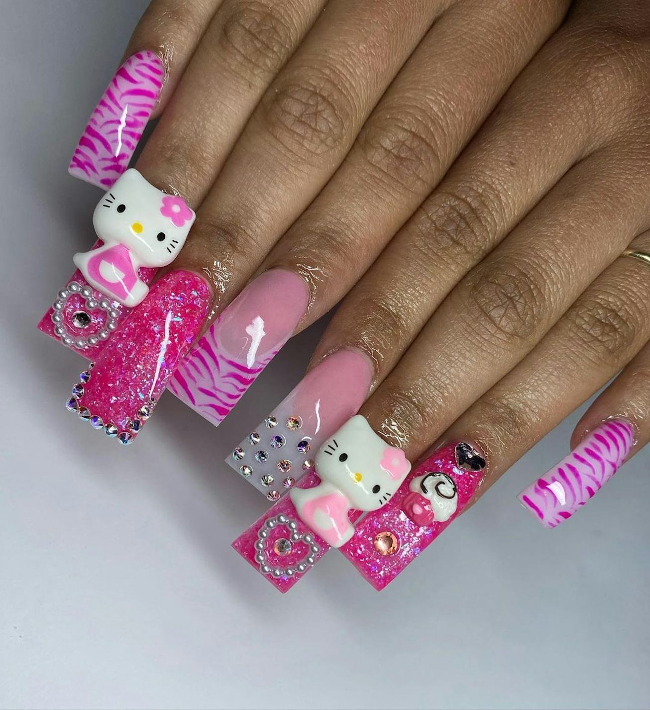 TikTok Is Attempting to Bring Back the Strangest 2000s Nail Trend