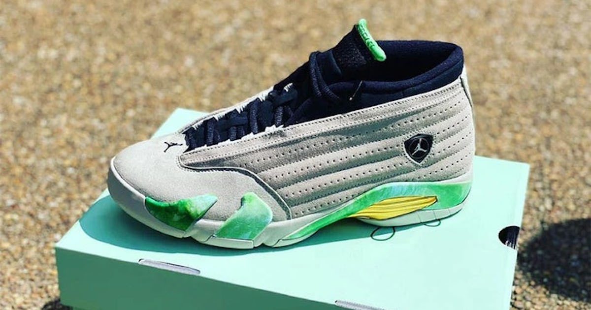 Nike S Aleali May Fortune Jordan 14 Is Another Stunning Women S Sneaker Nike S Aleali May Fortune Jordan 14 Is Another Stunning Women S Sneaker
