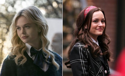 Audrey and Blair share similarities in the 'Gossip Girl' series.