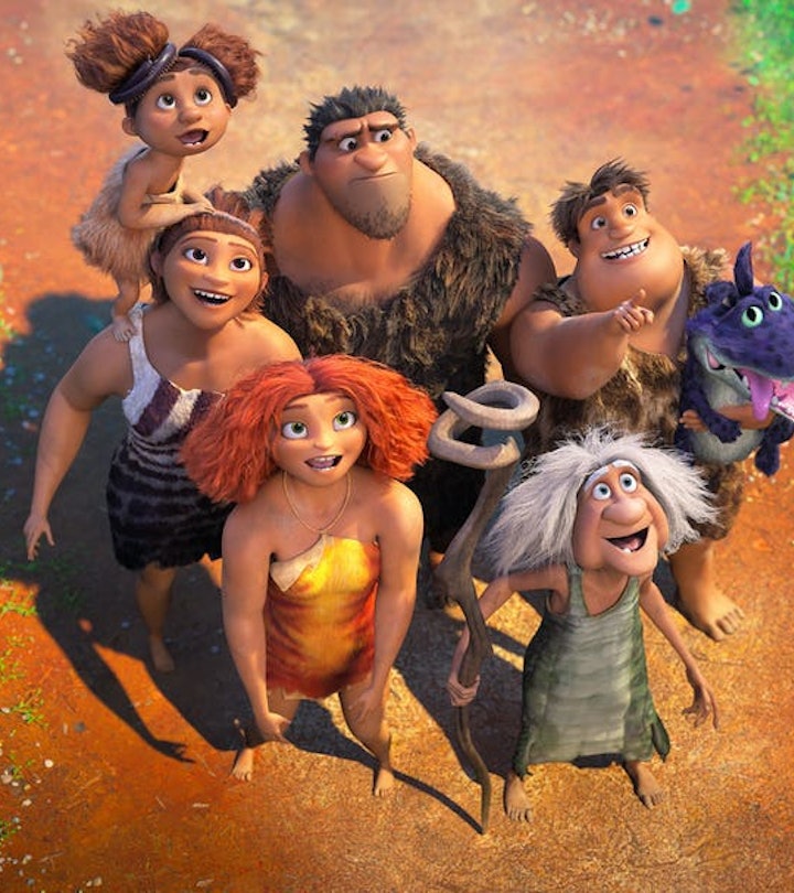 Emma Stone lends her voice to the film, 'The Croods 2: A New Age, streaming on Hulu.