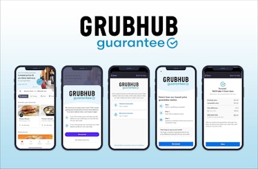 Grubhub's lowest-price and on-time delivery guarantees are clutch.
