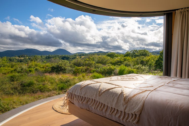 You can book an Airbnb at the heart of a volcano in France.