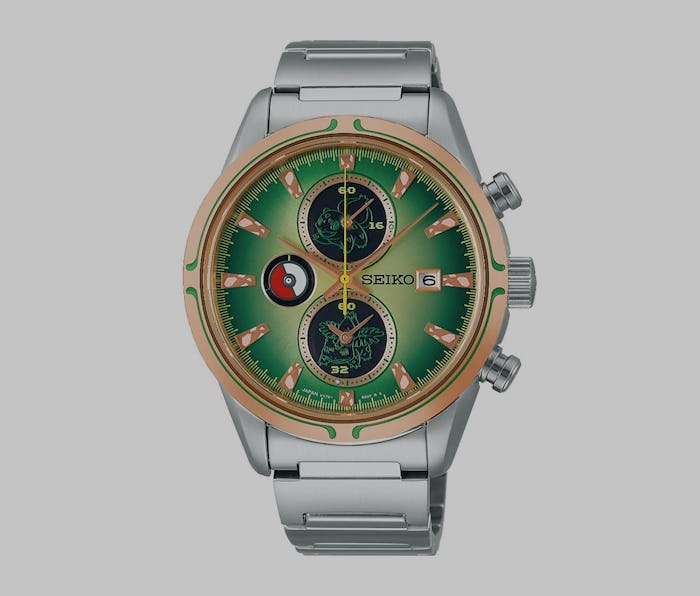 Seiko Bulbasaur Pokémon Watch