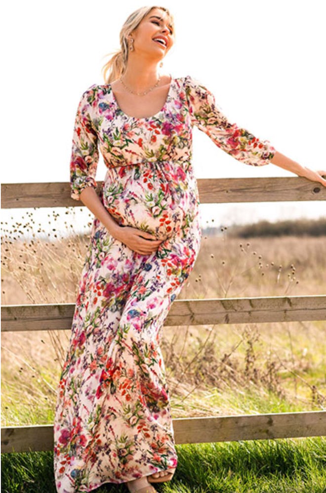 Lucy Maternity Maxi Dress