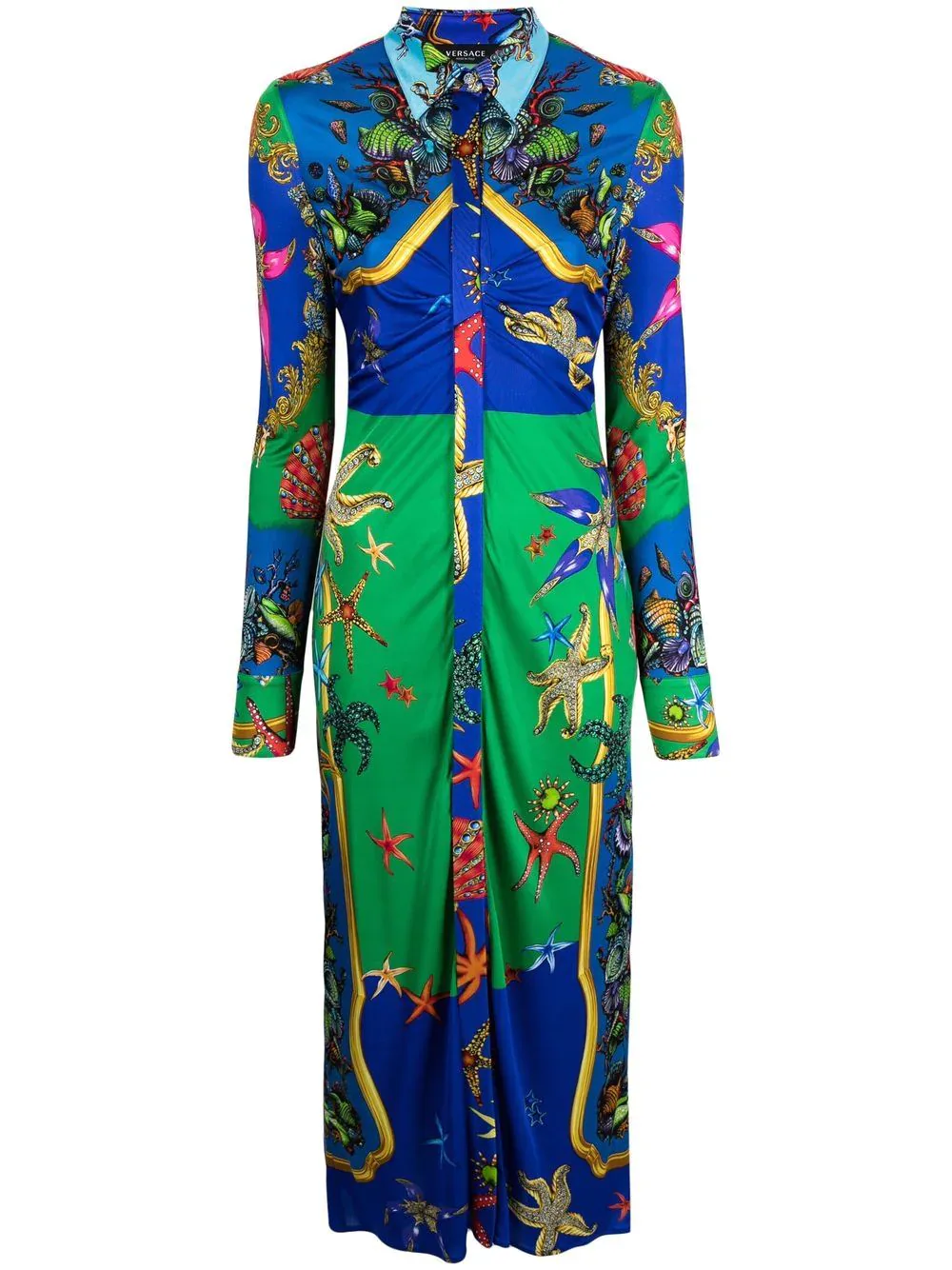 Victoria Beckham's Fish Motif Dress Is Her Lucky Wardrobe Staple