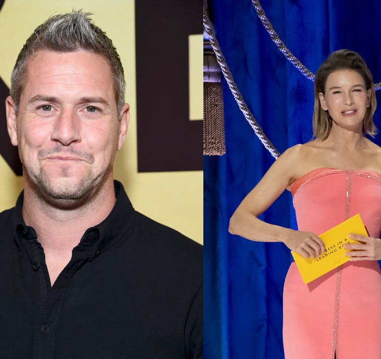 photo collage of Ant Anstead and Renee Zellweger