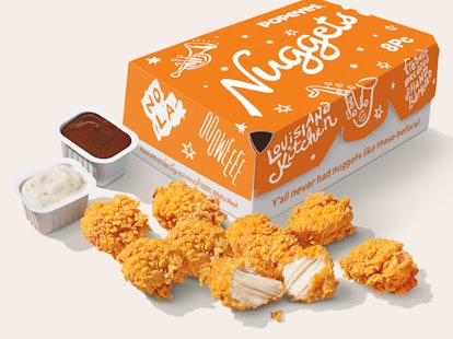 Popeyes’ new Chicken Nuggets are reminiscent of the iconic sandwich.