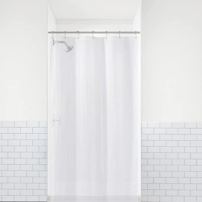 LiBa PEVA Bathroom Small Shower Stall Curtain