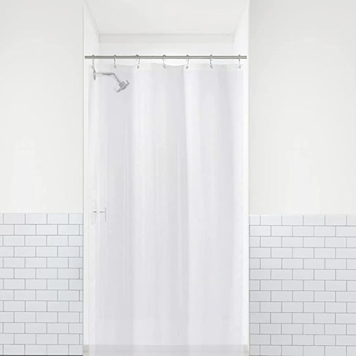 LiBa PEVA Bathroom Small Shower Stall Curtain