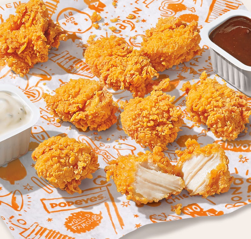 Popeyes’ new Chicken Nuggets are reminiscent of the iconic sandwich.