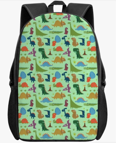 Cute and Fancy Dinosaur Theme Hard Egg-shell Backpack For Kids
