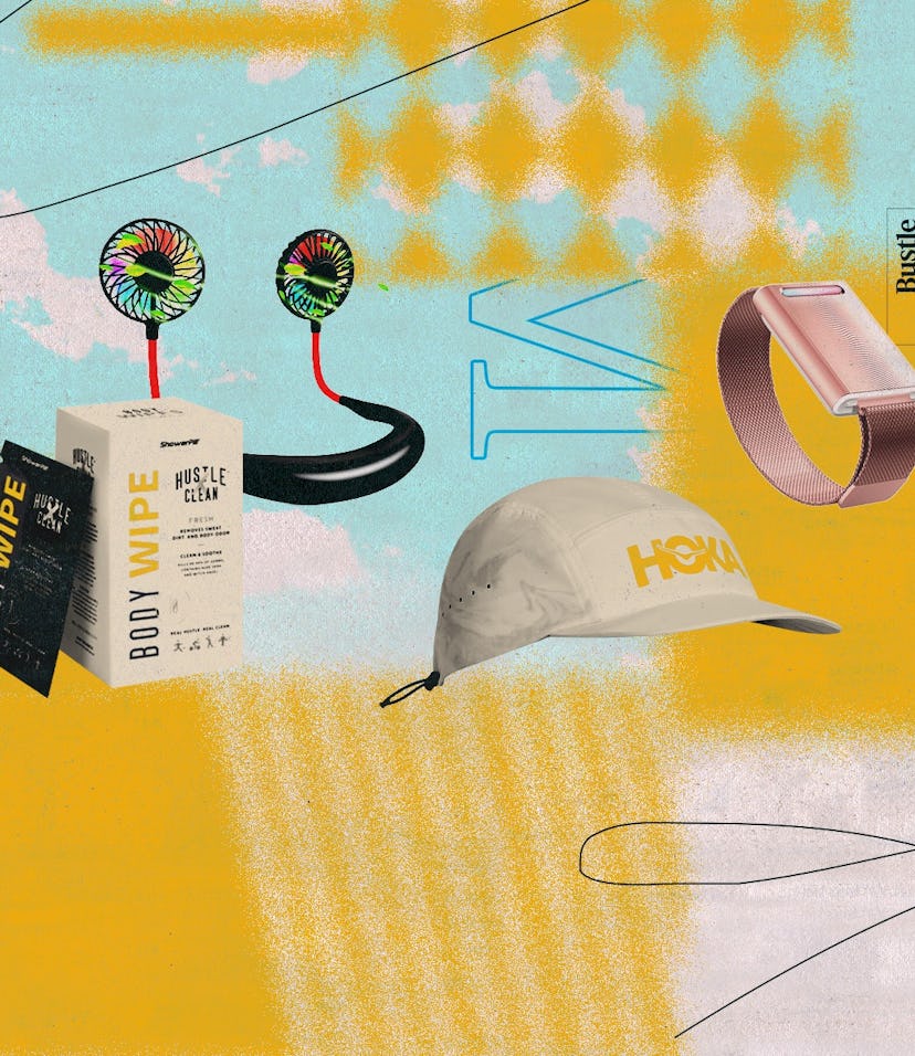 Find cooling workout gear for summer, including sweat-wicking tops and cool-down visors.