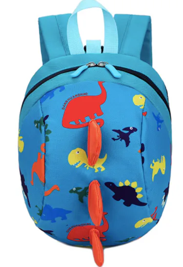 Exroozy Daisy Horse Dinosaur Backpack – 15 Inch Laptop, Fun Print, Water-Resistant, For School & Travel
