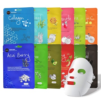 Celavi Cosmetics Face Masks (12-Pack)