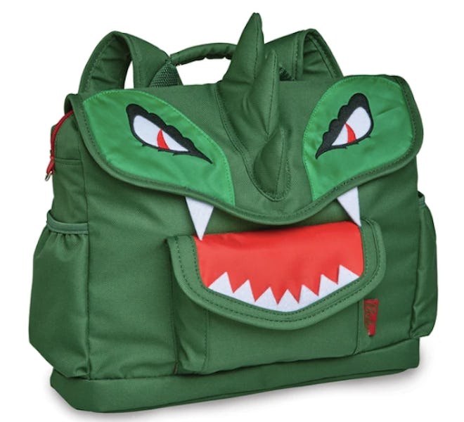 Green Spiked Backpack