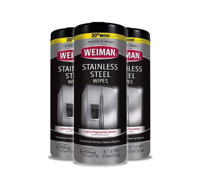 Weiman Stainless Steel Cleaner Wipes (3 Pack)