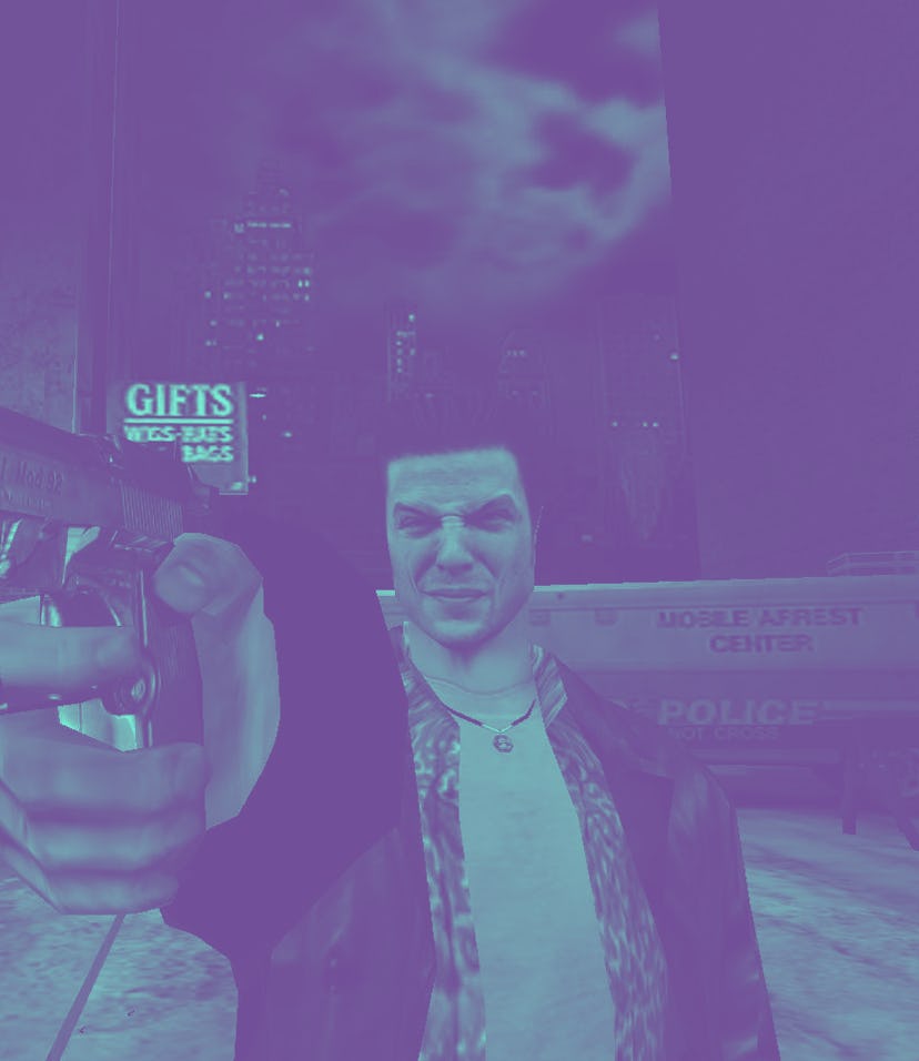A screenshot from Max Payne 