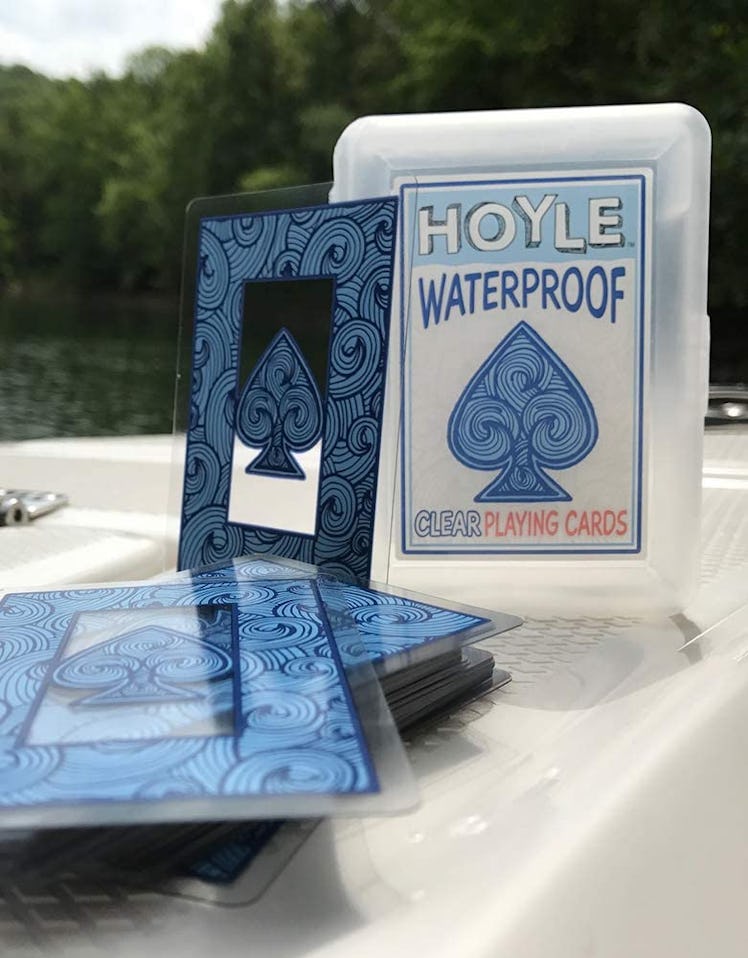 Hoyle Waterproof Clear Playing Cards