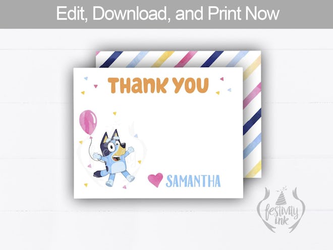 bluey-birthday-party-ideas-that-are-better-than-a-lovely-drive-to-the-shops for Free Printable Bluey Thank You Cards Bluey' Birthday Party Ideas That Are Better Than A