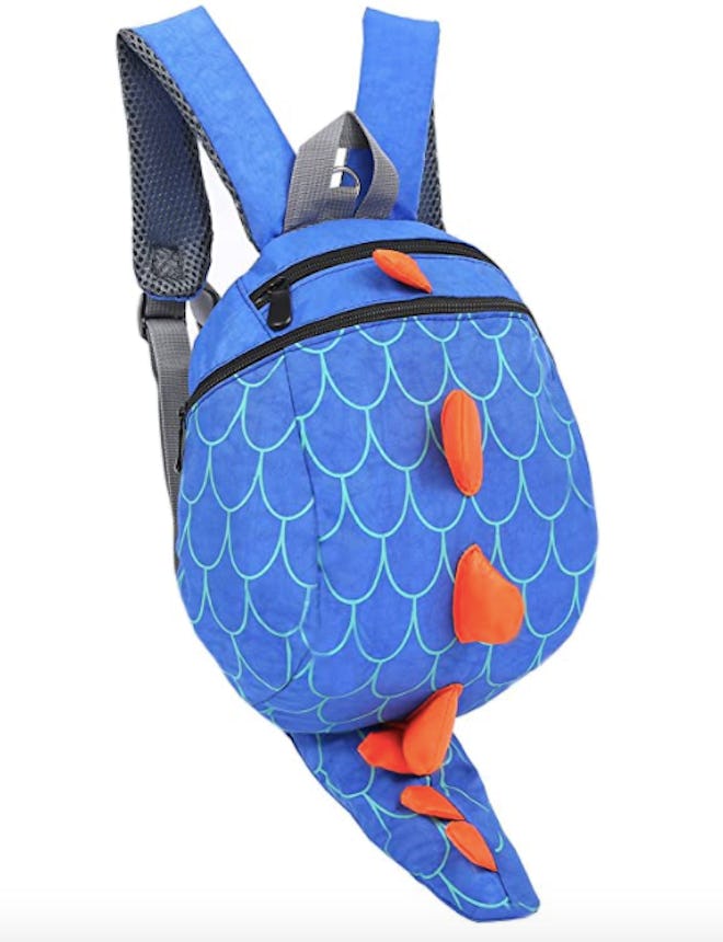 Blue Spiked Tail Backpack